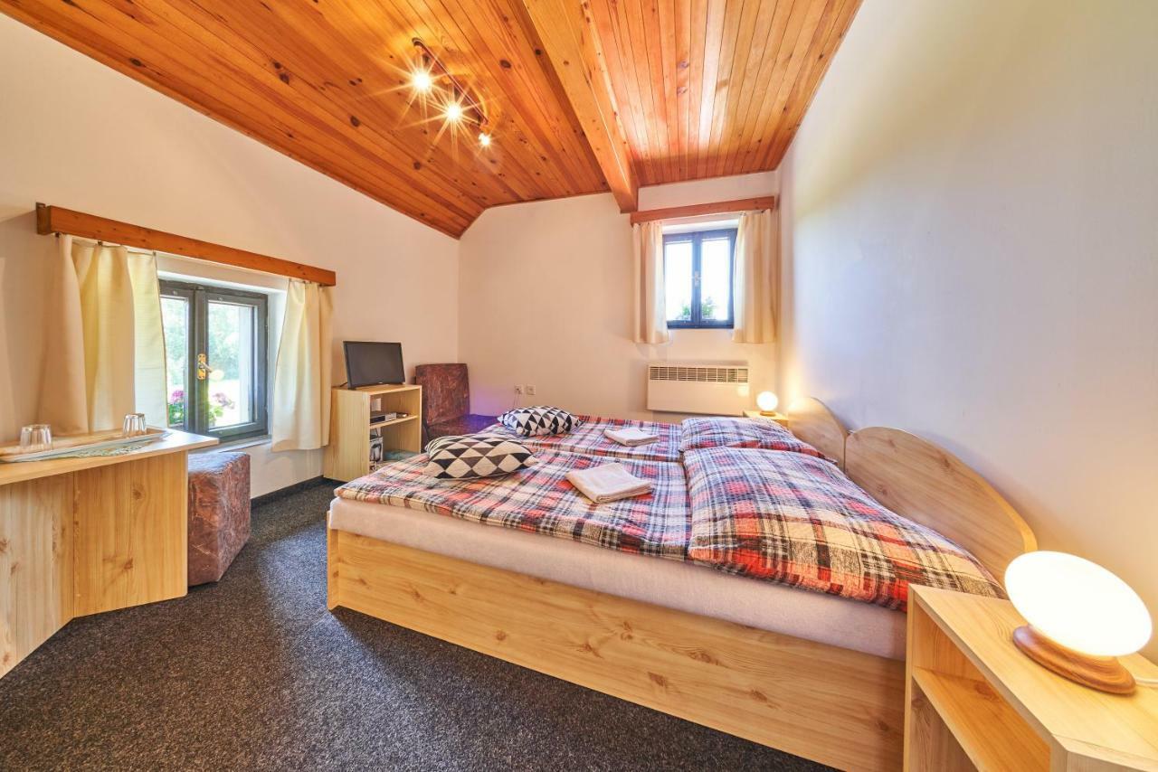 Hotel Penzion Pod Lesem Hodkovice Esterno foto