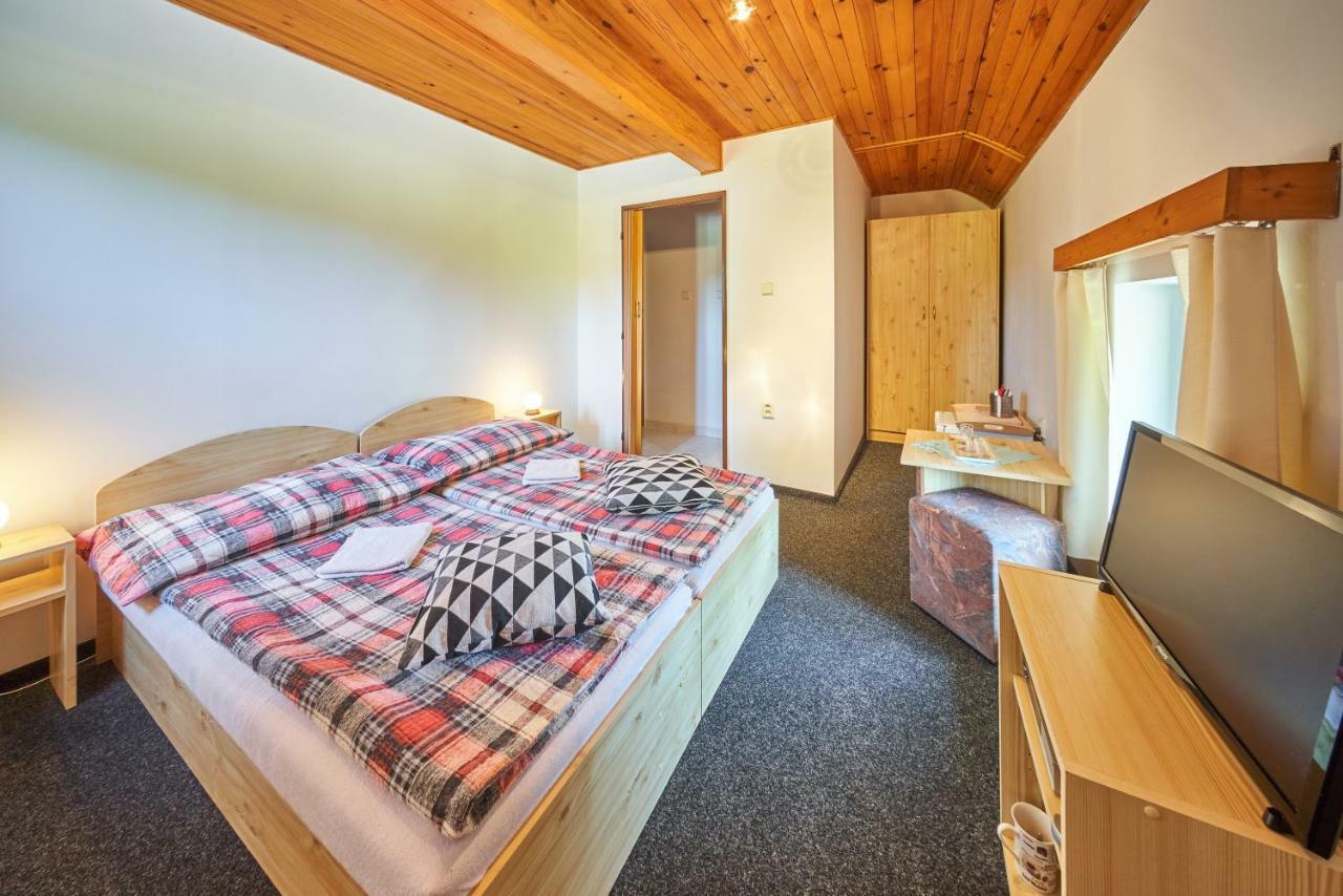 Hotel Penzion Pod Lesem Hodkovice Esterno foto